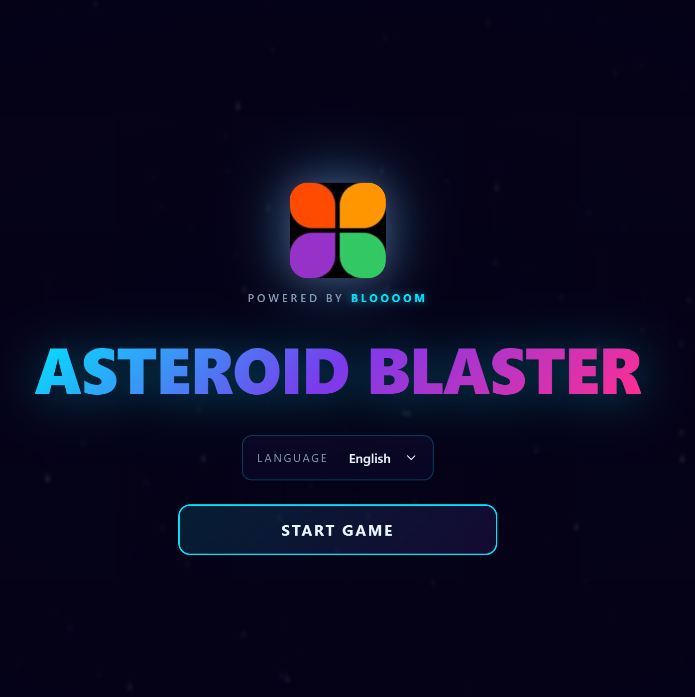 Bloooom. Asteroid Blaster