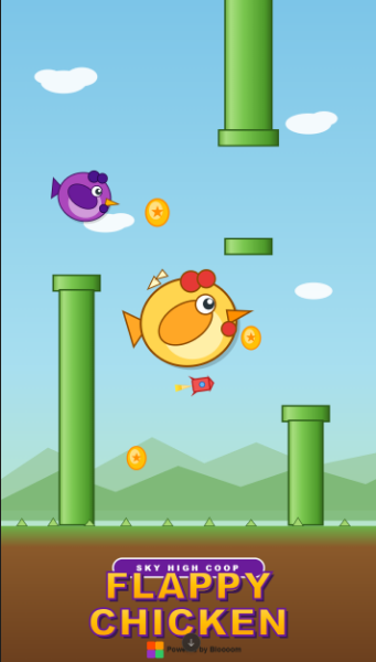 Flappy Chicken: Sky High Coop